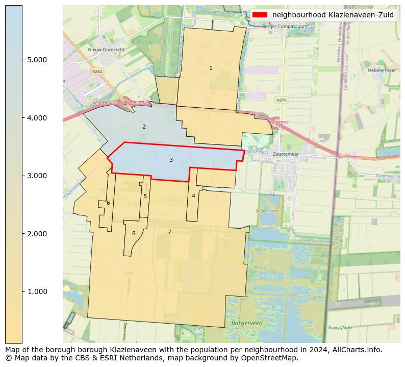 Image of the neighbourhood Klazienaveen-Zuid at the map. This image is used as introduction to this page. This page shows a lot of information about the population in the neighbourhood Klazienaveen-Zuid (such as the distribution by age groups of the residents, the composition of households, whether inhabitants are natives or Dutch with an immigration background, data about the houses (numbers, types, price development, use, type of property, ...) and more (car ownership, energy consumption, ...) based on open data from the Dutch Central Bureau of Statistics and various other sources!