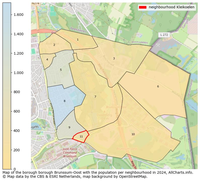 Image of the neighbourhood Kleikoelen at the map. This image is used as introduction to this page. This page shows a lot of information about the population in the neighbourhood Kleikoelen (such as the distribution by age groups of the residents, the composition of households, whether inhabitants are natives or Dutch with an immigration background, data about the houses (numbers, types, price development, use, type of property, ...) and more (car ownership, energy consumption, ...) based on open data from the Dutch Central Bureau of Statistics and various other sources!