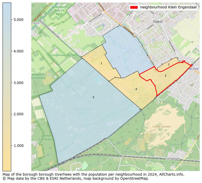 Image of the neighbourhood Klein Engendaal at the map. This image is used as introduction to this page. This page shows a lot of information about the population in the neighbourhood Klein Engendaal (such as the distribution by age groups of the residents, the composition of households, whether inhabitants are natives or Dutch with an immigration background, data about the houses (numbers, types, price development, use, type of property, ...) and more (car ownership, energy consumption, ...) based on open data from the Dutch Central Bureau of Statistics and various other sources!