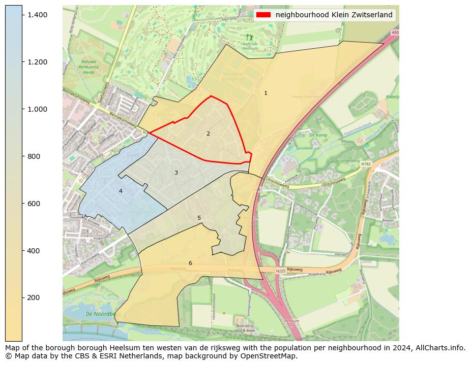 Image of the neighbourhood Klein Zwitserland at the map. This image is used as introduction to this page. This page shows a lot of information about the population in the neighbourhood Klein Zwitserland (such as the distribution by age groups of the residents, the composition of households, whether inhabitants are natives or Dutch with an immigration background, data about the houses (numbers, types, price development, use, type of property, ...) and more (car ownership, energy consumption, ...) based on open data from the Dutch Central Bureau of Statistics and various other sources!