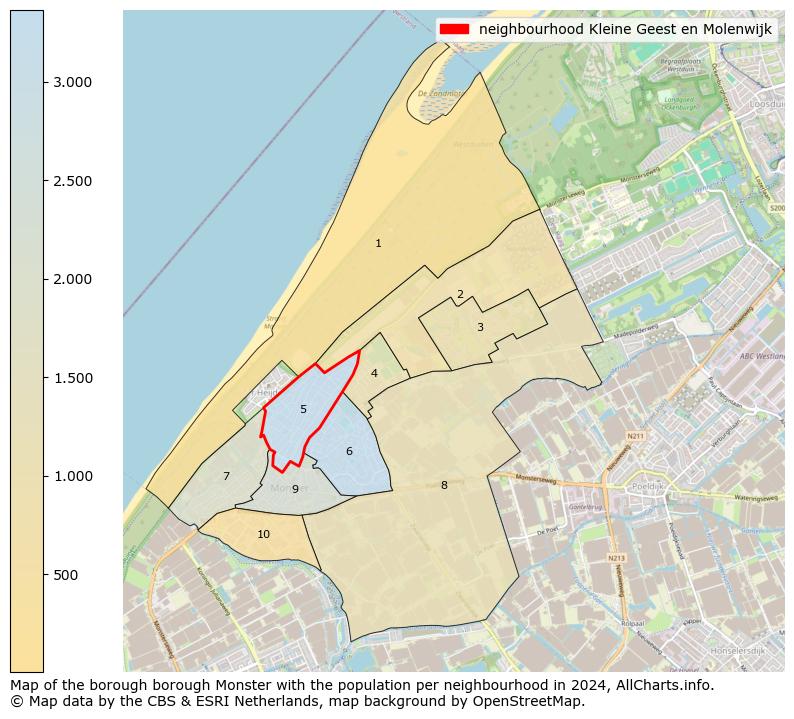 Image of the neighbourhood Kleine Geest en Molenwijk at the map. This image is used as introduction to this page. This page shows a lot of information about the population in the neighbourhood Kleine Geest en Molenwijk (such as the distribution by age groups of the residents, the composition of households, whether inhabitants are natives or Dutch with an immigration background, data about the houses (numbers, types, price development, use, type of property, ...) and more (car ownership, energy consumption, ...) based on open data from the Dutch Central Bureau of Statistics and various other sources!