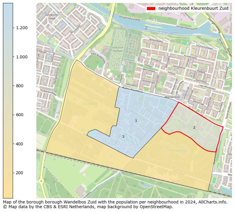 Image of the neighbourhood Kleurenbuurt Zuid at the map. This image is used as introduction to this page. This page shows a lot of information about the population in the neighbourhood Kleurenbuurt Zuid (such as the distribution by age groups of the residents, the composition of households, whether inhabitants are natives or Dutch with an immigration background, data about the houses (numbers, types, price development, use, type of property, ...) and more (car ownership, energy consumption, ...) based on open data from the Dutch Central Bureau of Statistics and various other sources!