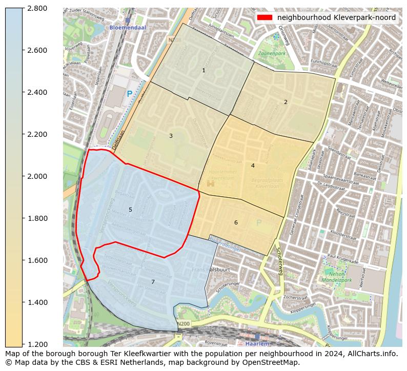 Image of the neighbourhood Kleverpark-noord at the map. This image is used as introduction to this page. This page shows a lot of information about the population in the neighbourhood Kleverpark-noord (such as the distribution by age groups of the residents, the composition of households, whether inhabitants are natives or Dutch with an immigration background, data about the houses (numbers, types, price development, use, type of property, ...) and more (car ownership, energy consumption, ...) based on open data from the Dutch Central Bureau of Statistics and various other sources!