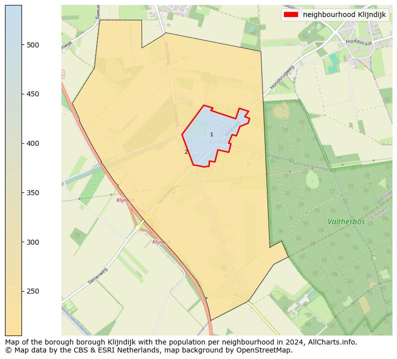 Image of the neighbourhood Klijndijk at the map. This image is used as introduction to this page. This page shows a lot of information about the population in the neighbourhood Klijndijk (such as the distribution by age groups of the residents, the composition of households, whether inhabitants are natives or Dutch with an immigration background, data about the houses (numbers, types, price development, use, type of property, ...) and more (car ownership, energy consumption, ...) based on open data from the Dutch Central Bureau of Statistics and various other sources!