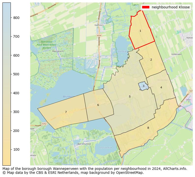 Image of the neighbourhood Klosse at the map. This image is used as introduction to this page. This page shows a lot of information about the population in the neighbourhood Klosse (such as the distribution by age groups of the residents, the composition of households, whether inhabitants are natives or Dutch with an immigration background, data about the houses (numbers, types, price development, use, type of property, ...) and more (car ownership, energy consumption, ...) based on open data from the Dutch Central Bureau of Statistics and various other sources!