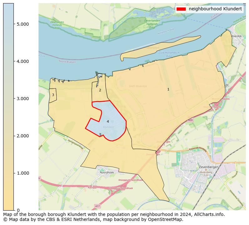 Image of the neighbourhood Klundert at the map. This image is used as introduction to this page. This page shows a lot of information about the population in the neighbourhood Klundert (such as the distribution by age groups of the residents, the composition of households, whether inhabitants are natives or Dutch with an immigration background, data about the houses (numbers, types, price development, use, type of property, ...) and more (car ownership, energy consumption, ...) based on open data from the Dutch Central Bureau of Statistics and various other sources!