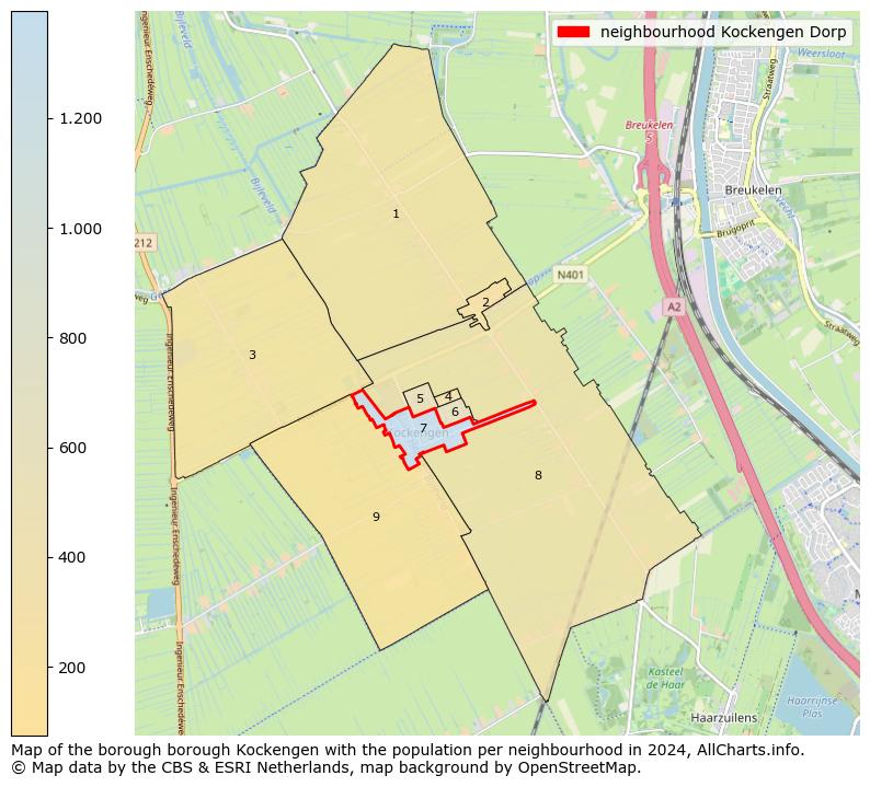 Image of the neighbourhood Kockengen Dorp at the map. This image is used as introduction to this page. This page shows a lot of information about the population in the neighbourhood Kockengen Dorp (such as the distribution by age groups of the residents, the composition of households, whether inhabitants are natives or Dutch with an immigration background, data about the houses (numbers, types, price development, use, type of property, ...) and more (car ownership, energy consumption, ...) based on open data from the Dutch Central Bureau of Statistics and various other sources!