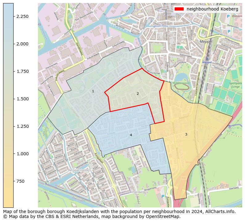 Image of the neighbourhood Koeberg at the map. This image is used as introduction to this page. This page shows a lot of information about the population in the neighbourhood Koeberg (such as the distribution by age groups of the residents, the composition of households, whether inhabitants are natives or Dutch with an immigration background, data about the houses (numbers, types, price development, use, type of property, ...) and more (car ownership, energy consumption, ...) based on open data from the Dutch Central Bureau of Statistics and various other sources!