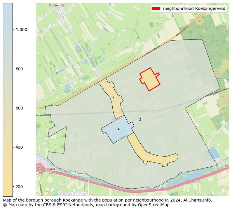 Image of the neighbourhood Koekangerveld at the map. This image is used as introduction to this page. This page shows a lot of information about the population in the neighbourhood Koekangerveld (such as the distribution by age groups of the residents, the composition of households, whether inhabitants are natives or Dutch with an immigration background, data about the houses (numbers, types, price development, use, type of property, ...) and more (car ownership, energy consumption, ...) based on open data from the Dutch Central Bureau of Statistics and various other sources!