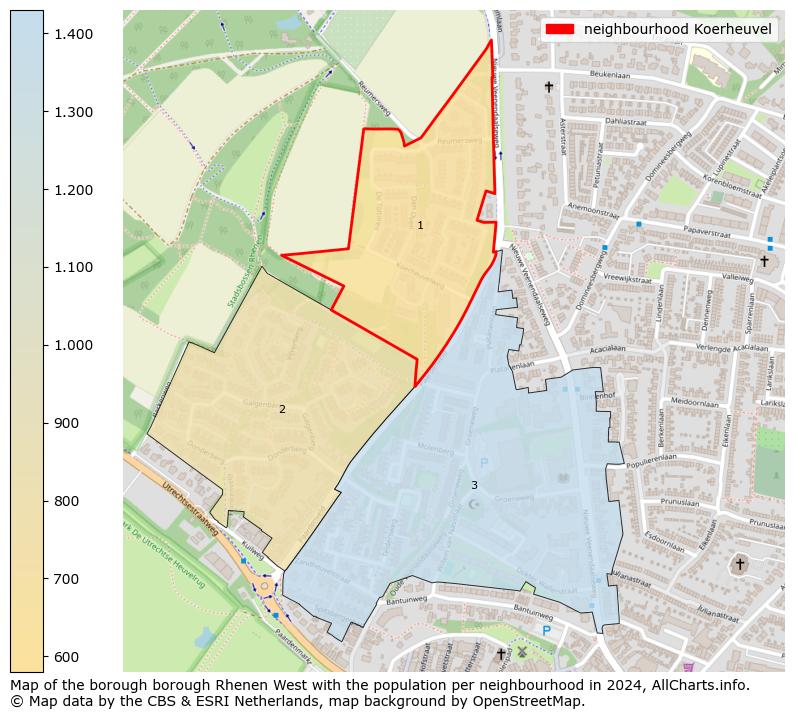 Image of the neighbourhood Koerheuvel at the map. This image is used as introduction to this page. This page shows a lot of information about the population in the neighbourhood Koerheuvel (such as the distribution by age groups of the residents, the composition of households, whether inhabitants are natives or Dutch with an immigration background, data about the houses (numbers, types, price development, use, type of property, ...) and more (car ownership, energy consumption, ...) based on open data from the Dutch Central Bureau of Statistics and various other sources!