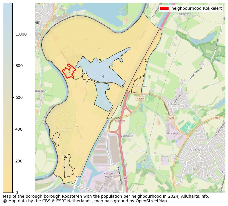 Image of the neighbourhood Kokkelert at the map. This image is used as introduction to this page. This page shows a lot of information about the population in the neighbourhood Kokkelert (such as the distribution by age groups of the residents, the composition of households, whether inhabitants are natives or Dutch with an immigration background, data about the houses (numbers, types, price development, use, type of property, ...) and more (car ownership, energy consumption, ...) based on open data from the Dutch Central Bureau of Statistics and various other sources!