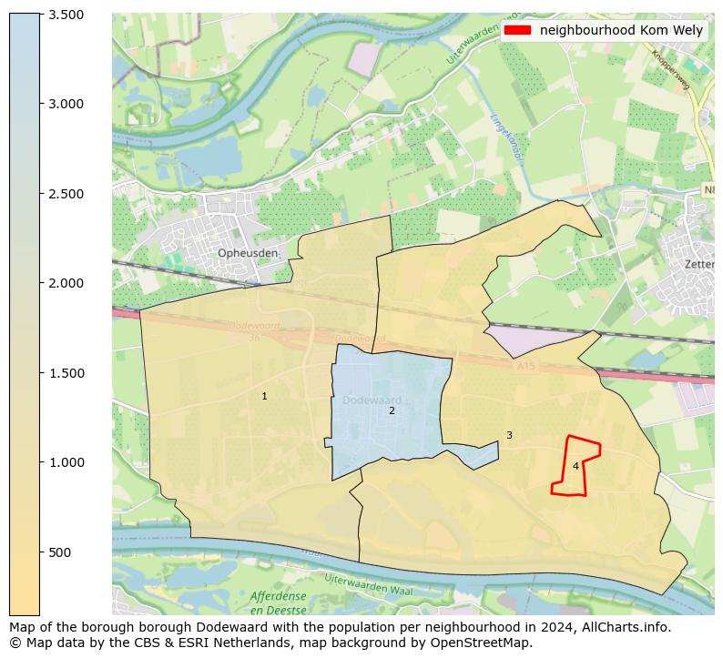 Image of the neighbourhood Kom Wely at the map. This image is used as introduction to this page. This page shows a lot of information about the population in the neighbourhood Kom Wely (such as the distribution by age groups of the residents, the composition of households, whether inhabitants are natives or Dutch with an immigration background, data about the houses (numbers, types, price development, use, type of property, ...) and more (car ownership, energy consumption, ...) based on open data from the Dutch Central Bureau of Statistics and various other sources!