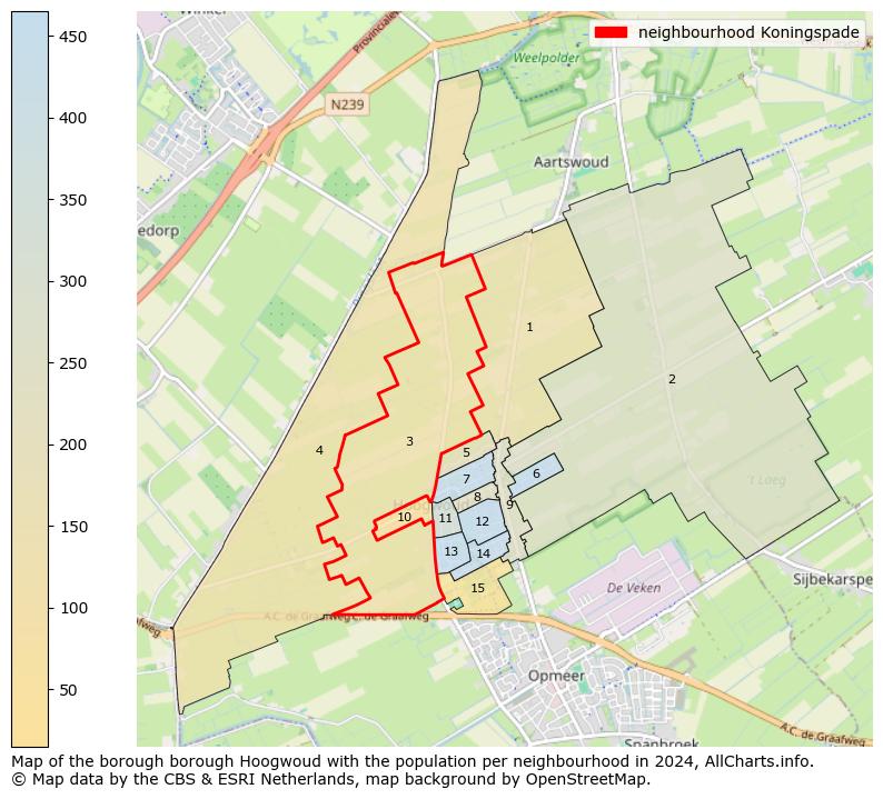 Image of the neighbourhood Koningspade at the map. This image is used as introduction to this page. This page shows a lot of information about the population in the neighbourhood Koningspade (such as the distribution by age groups of the residents, the composition of households, whether inhabitants are natives or Dutch with an immigration background, data about the houses (numbers, types, price development, use, type of property, ...) and more (car ownership, energy consumption, ...) based on open data from the Dutch Central Bureau of Statistics and various other sources!