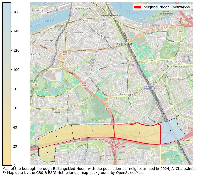 Image of the neighbourhood Kooiwalbos at the map. This image is used as introduction to this page. This page shows a lot of information about the population in the neighbourhood Kooiwalbos (such as the distribution by age groups of the residents, the composition of households, whether inhabitants are natives or Dutch with an immigration background, data about the houses (numbers, types, price development, use, type of property, ...) and more (car ownership, energy consumption, ...) based on open data from the Dutch Central Bureau of Statistics and various other sources!