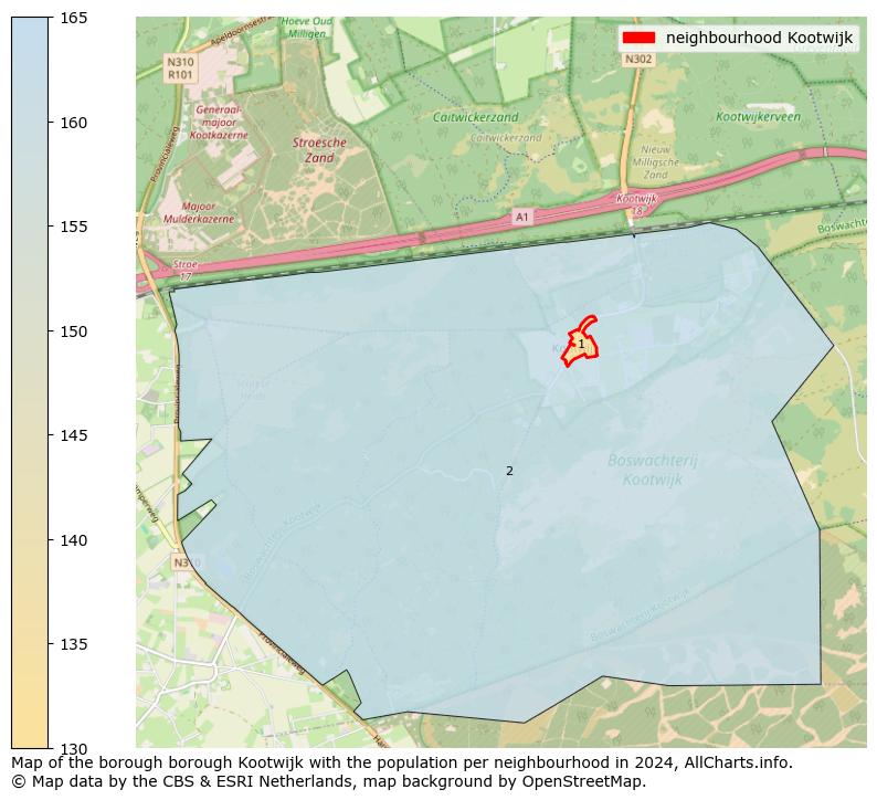 Image of the neighbourhood Kootwijk at the map. This image is used as introduction to this page. This page shows a lot of information about the population in the neighbourhood Kootwijk (such as the distribution by age groups of the residents, the composition of households, whether inhabitants are natives or Dutch with an immigration background, data about the houses (numbers, types, price development, use, type of property, ...) and more (car ownership, energy consumption, ...) based on open data from the Dutch Central Bureau of Statistics and various other sources!