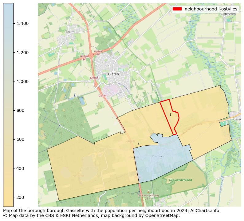 Image of the neighbourhood Kostvlies at the map. This image is used as introduction to this page. This page shows a lot of information about the population in the neighbourhood Kostvlies (such as the distribution by age groups of the residents, the composition of households, whether inhabitants are natives or Dutch with an immigration background, data about the houses (numbers, types, price development, use, type of property, ...) and more (car ownership, energy consumption, ...) based on open data from the Dutch Central Bureau of Statistics and various other sources!