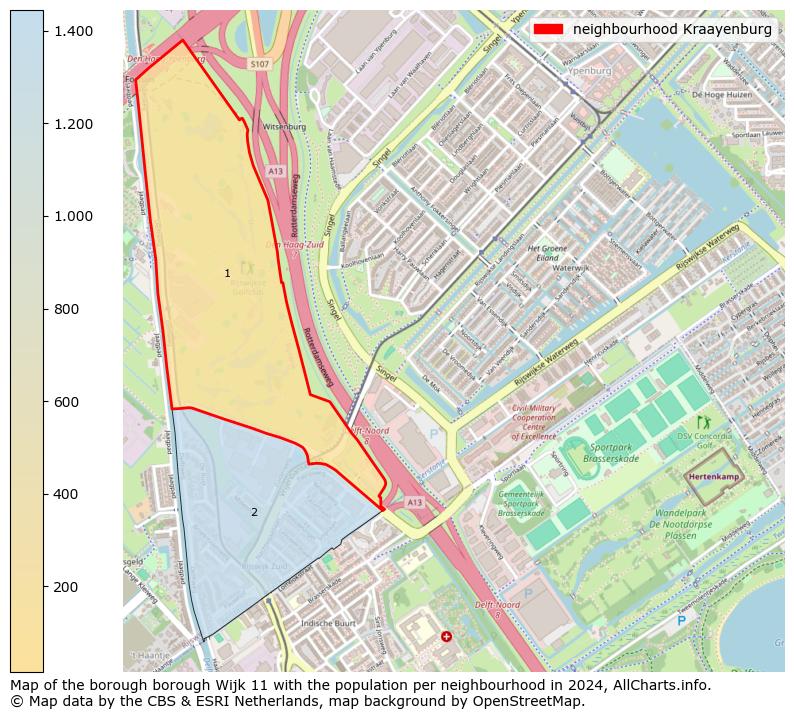 Image of the neighbourhood Kraayenburg at the map. This image is used as introduction to this page. This page shows a lot of information about the population in the neighbourhood Kraayenburg (such as the distribution by age groups of the residents, the composition of households, whether inhabitants are natives or Dutch with an immigration background, data about the houses (numbers, types, price development, use, type of property, ...) and more (car ownership, energy consumption, ...) based on open data from the Dutch Central Bureau of Statistics and various other sources!