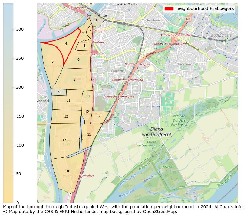 Image of the neighbourhood Krabbegors at the map. This image is used as introduction to this page. This page shows a lot of information about the population in the neighbourhood Krabbegors (such as the distribution by age groups of the residents, the composition of households, whether inhabitants are natives or Dutch with an immigration background, data about the houses (numbers, types, price development, use, type of property, ...) and more (car ownership, energy consumption, ...) based on open data from the Dutch Central Bureau of Statistics and various other sources!