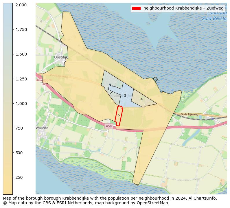 Image of the neighbourhood Krabbendijke - Zuidweg at the map. This image is used as introduction to this page. This page shows a lot of information about the population in the neighbourhood Krabbendijke - Zuidweg (such as the distribution by age groups of the residents, the composition of households, whether inhabitants are natives or Dutch with an immigration background, data about the houses (numbers, types, price development, use, type of property, ...) and more (car ownership, energy consumption, ...) based on open data from the Dutch Central Bureau of Statistics and various other sources!