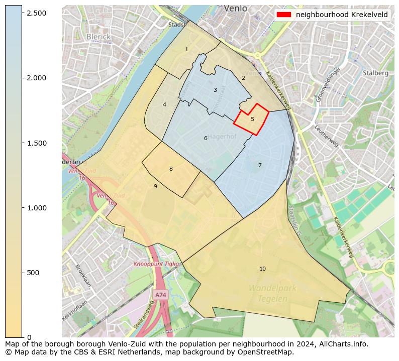 Image of the neighbourhood Krekelveld at the map. This image is used as introduction to this page. This page shows a lot of information about the population in the neighbourhood Krekelveld (such as the distribution by age groups of the residents, the composition of households, whether inhabitants are natives or Dutch with an immigration background, data about the houses (numbers, types, price development, use, type of property, ...) and more (car ownership, energy consumption, ...) based on open data from the Dutch Central Bureau of Statistics and various other sources!