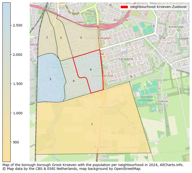 Image of the neighbourhood Kroeven-Zuidoost at the map. This image is used as introduction to this page. This page shows a lot of information about the population in the neighbourhood Kroeven-Zuidoost (such as the distribution by age groups of the residents, the composition of households, whether inhabitants are natives or Dutch with an immigration background, data about the houses (numbers, types, price development, use, type of property, ...) and more (car ownership, energy consumption, ...) based on open data from the Dutch Central Bureau of Statistics and various other sources!