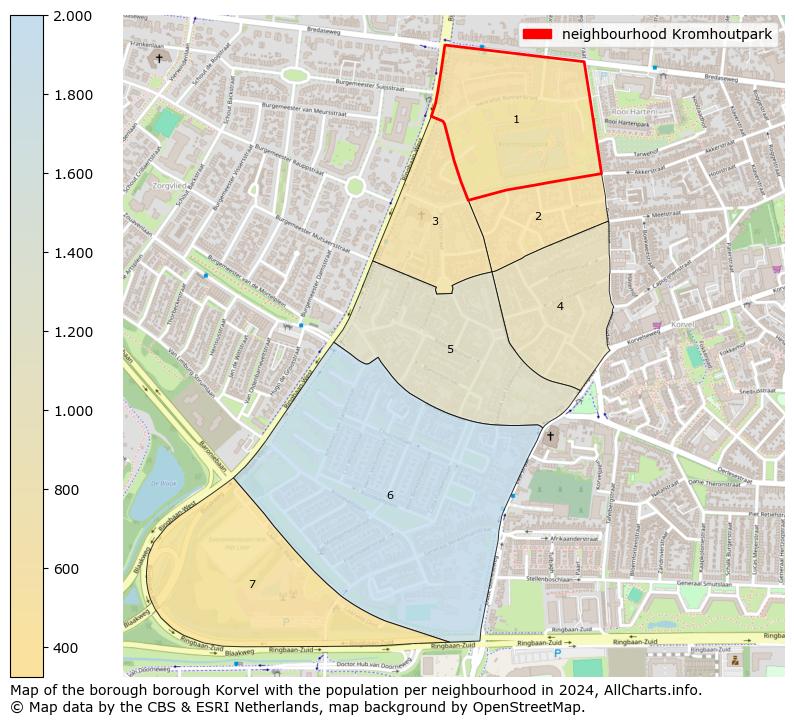 Image of the neighbourhood Kromhoutpark at the map. This image is used as introduction to this page. This page shows a lot of information about the population in the neighbourhood Kromhoutpark (such as the distribution by age groups of the residents, the composition of households, whether inhabitants are natives or Dutch with an immigration background, data about the houses (numbers, types, price development, use, type of property, ...) and more (car ownership, energy consumption, ...) based on open data from the Dutch Central Bureau of Statistics and various other sources!