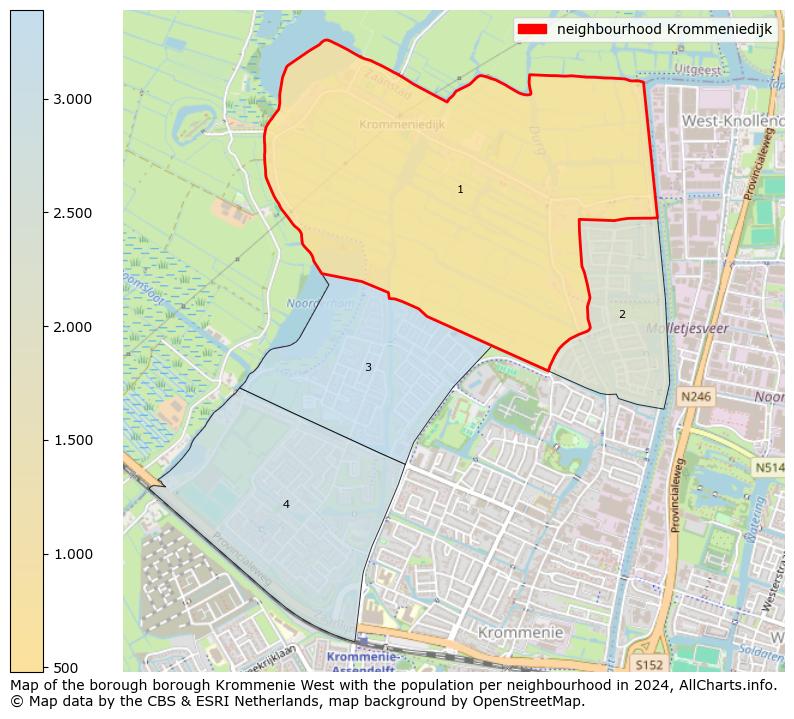 Image of the neighbourhood Krommeniedijk at the map. This image is used as introduction to this page. This page shows a lot of information about the population in the neighbourhood Krommeniedijk (such as the distribution by age groups of the residents, the composition of households, whether inhabitants are natives or Dutch with an immigration background, data about the houses (numbers, types, price development, use, type of property, ...) and more (car ownership, energy consumption, ...) based on open data from the Dutch Central Bureau of Statistics and various other sources!