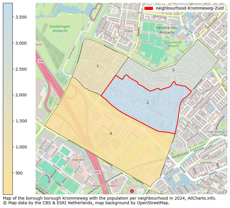 Image of the neighbourhood Krommeweg-Zuid at the map. This image is used as introduction to this page. This page shows a lot of information about the population in the neighbourhood Krommeweg-Zuid (such as the distribution by age groups of the residents, the composition of households, whether inhabitants are natives or Dutch with an immigration background, data about the houses (numbers, types, price development, use, type of property, ...) and more (car ownership, energy consumption, ...) based on open data from the Dutch Central Bureau of Statistics and various other sources!