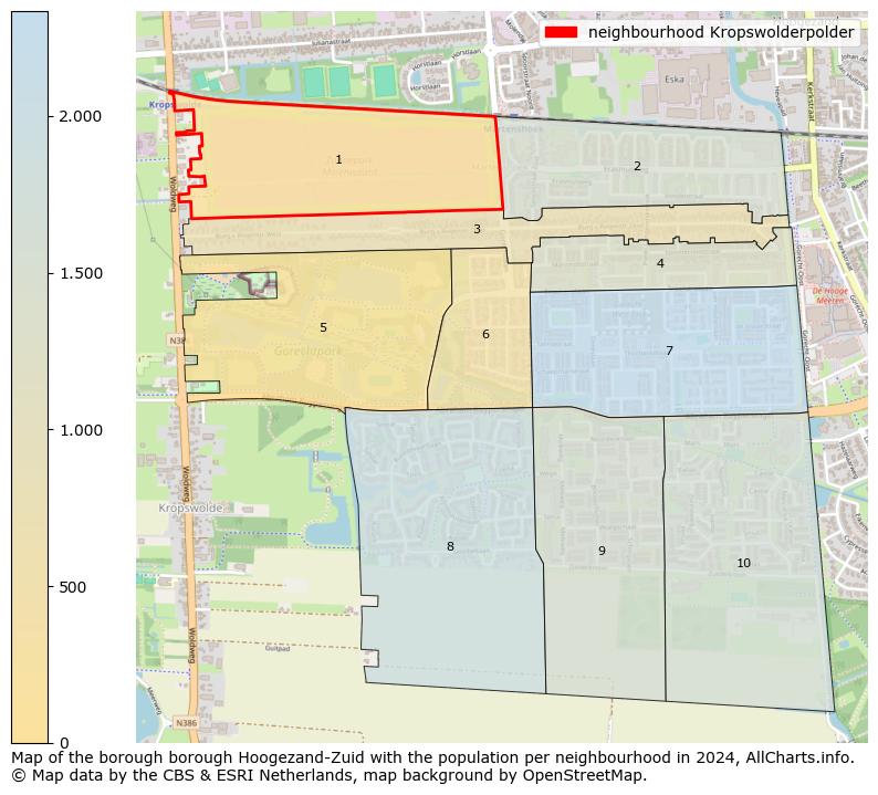 Image of the neighbourhood Kropswolderpolder at the map. This image is used as introduction to this page. This page shows a lot of information about the population in the neighbourhood Kropswolderpolder (such as the distribution by age groups of the residents, the composition of households, whether inhabitants are natives or Dutch with an immigration background, data about the houses (numbers, types, price development, use, type of property, ...) and more (car ownership, energy consumption, ...) based on open data from the Dutch Central Bureau of Statistics and various other sources!