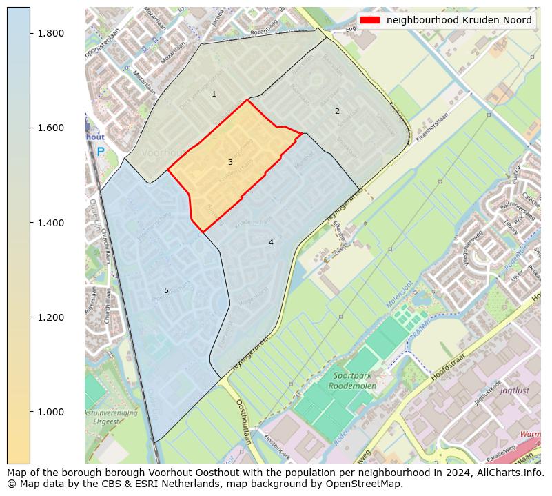 Image of the neighbourhood Kruiden Noord at the map. This image is used as introduction to this page. This page shows a lot of information about the population in the neighbourhood Kruiden Noord (such as the distribution by age groups of the residents, the composition of households, whether inhabitants are natives or Dutch with an immigration background, data about the houses (numbers, types, price development, use, type of property, ...) and more (car ownership, energy consumption, ...) based on open data from the Dutch Central Bureau of Statistics and various other sources!