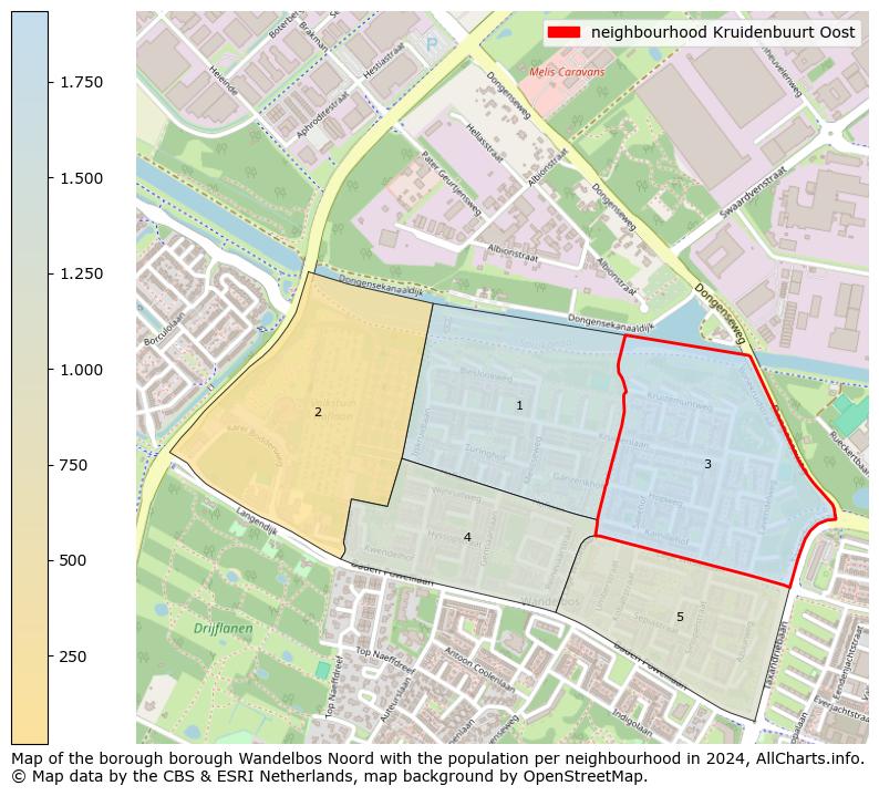 Image of the neighbourhood Kruidenbuurt Oost at the map. This image is used as introduction to this page. This page shows a lot of information about the population in the neighbourhood Kruidenbuurt Oost (such as the distribution by age groups of the residents, the composition of households, whether inhabitants are natives or Dutch with an immigration background, data about the houses (numbers, types, price development, use, type of property, ...) and more (car ownership, energy consumption, ...) based on open data from the Dutch Central Bureau of Statistics and various other sources!