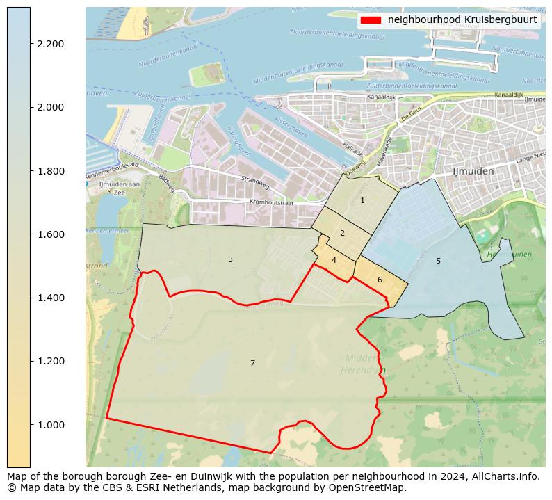 Image of the neighbourhood Kruisbergbuurt at the map. This image is used as introduction to this page. This page shows a lot of information about the population in the neighbourhood Kruisbergbuurt (such as the distribution by age groups of the residents, the composition of households, whether inhabitants are natives or Dutch with an immigration background, data about the houses (numbers, types, price development, use, type of property, ...) and more (car ownership, energy consumption, ...) based on open data from the Dutch Central Bureau of Statistics and various other sources!