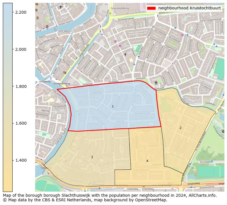 Image of the neighbourhood Kruistochtbuurt at the map. This image is used as introduction to this page. This page shows a lot of information about the population in the neighbourhood Kruistochtbuurt (such as the distribution by age groups of the residents, the composition of households, whether inhabitants are natives or Dutch with an immigration background, data about the houses (numbers, types, price development, use, type of property, ...) and more (car ownership, energy consumption, ...) based on open data from the Dutch Central Bureau of Statistics and various other sources!