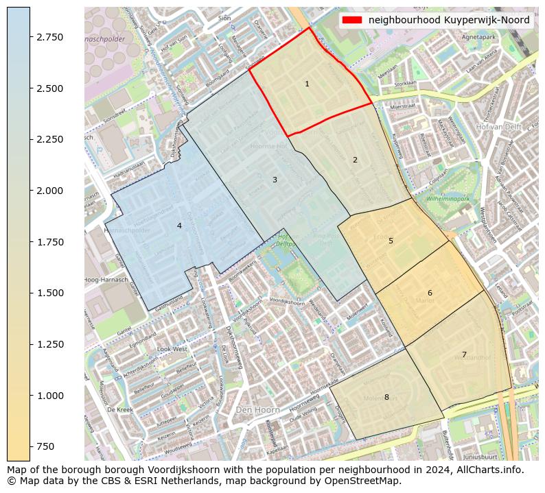 Image of the neighbourhood Kuyperwijk-Noord at the map. This image is used as introduction to this page. This page shows a lot of information about the population in the neighbourhood Kuyperwijk-Noord (such as the distribution by age groups of the residents, the composition of households, whether inhabitants are natives or Dutch with an immigration background, data about the houses (numbers, types, price development, use, type of property, ...) and more (car ownership, energy consumption, ...) based on open data from the Dutch Central Bureau of Statistics and various other sources!