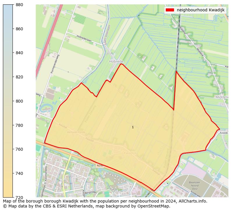 Image of the neighbourhood Kwadijk at the map. This image is used as introduction to this page. This page shows a lot of information about the population in the neighbourhood Kwadijk (such as the distribution by age groups of the residents, the composition of households, whether inhabitants are natives or Dutch with an immigration background, data about the houses (numbers, types, price development, use, type of property, ...) and more (car ownership, energy consumption, ...) based on open data from the Dutch Central Bureau of Statistics and various other sources!