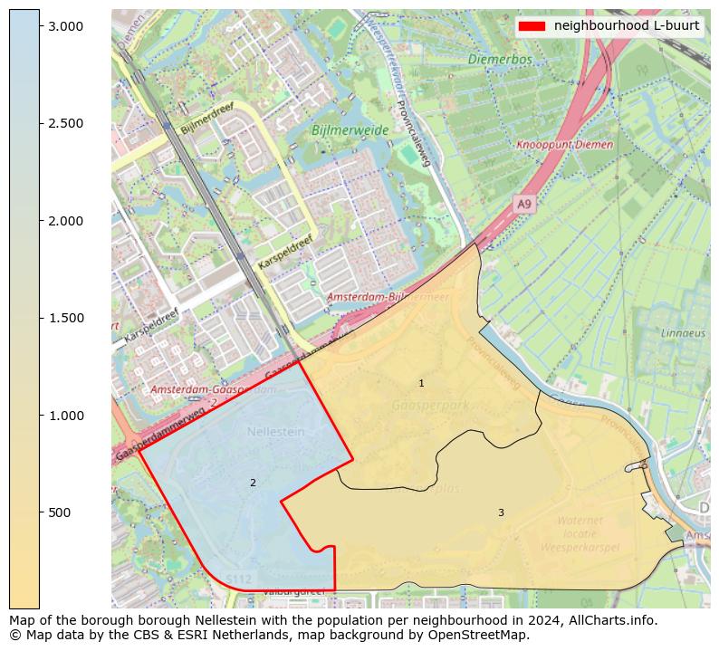 Image of the neighbourhood L-buurt at the map. This image is used as introduction to this page. This page shows a lot of information about the population in the neighbourhood L-buurt (such as the distribution by age groups of the residents, the composition of households, whether inhabitants are natives or Dutch with an immigration background, data about the houses (numbers, types, price development, use, type of property, ...) and more (car ownership, energy consumption, ...) based on open data from the Dutch Central Bureau of Statistics and various other sources!