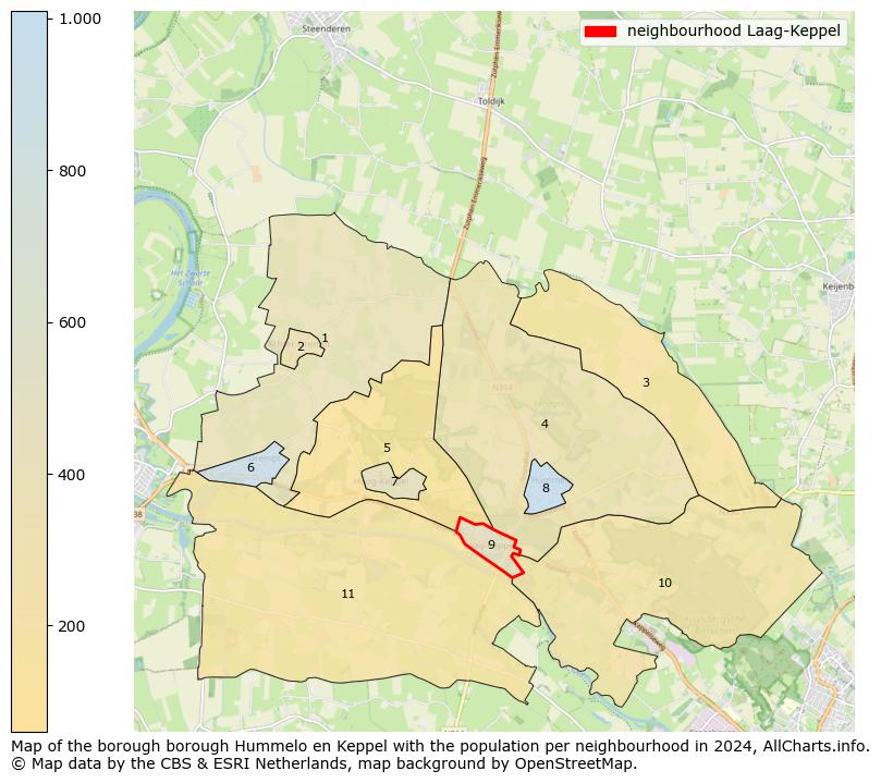 Image of the neighbourhood Laag-Keppel at the map. This image is used as introduction to this page. This page shows a lot of information about the population in the neighbourhood Laag-Keppel (such as the distribution by age groups of the residents, the composition of households, whether inhabitants are natives or Dutch with an immigration background, data about the houses (numbers, types, price development, use, type of property, ...) and more (car ownership, energy consumption, ...) based on open data from the Dutch Central Bureau of Statistics and various other sources!