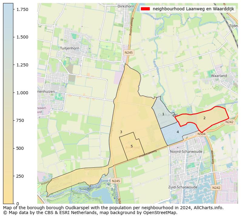 Image of the neighbourhood Laanweg en Waarddijk at the map. This image is used as introduction to this page. This page shows a lot of information about the population in the neighbourhood Laanweg en Waarddijk (such as the distribution by age groups of the residents, the composition of households, whether inhabitants are natives or Dutch with an immigration background, data about the houses (numbers, types, price development, use, type of property, ...) and more (car ownership, energy consumption, ...) based on open data from the Dutch Central Bureau of Statistics and various other sources!