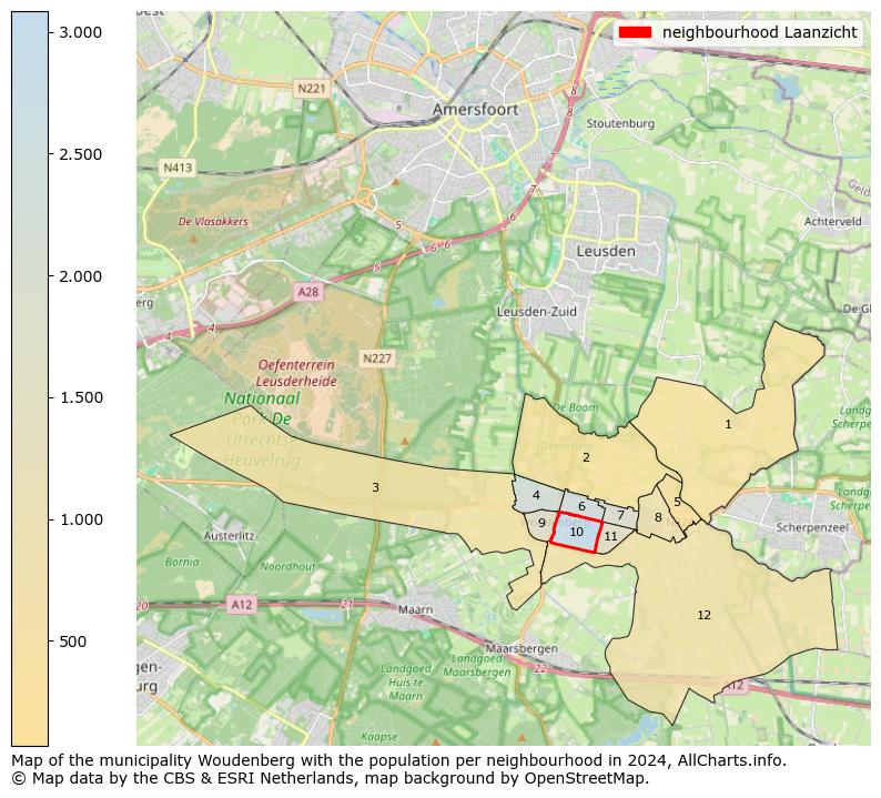 Image of the neighbourhood Laanzicht at the map. This image is used as introduction to this page. This page shows a lot of information about the population in the neighbourhood Laanzicht (such as the distribution by age groups of the residents, the composition of households, whether inhabitants are natives or Dutch with an immigration background, data about the houses (numbers, types, price development, use, type of property, ...) and more (car ownership, energy consumption, ...) based on open data from the Dutch Central Bureau of Statistics and various other sources!