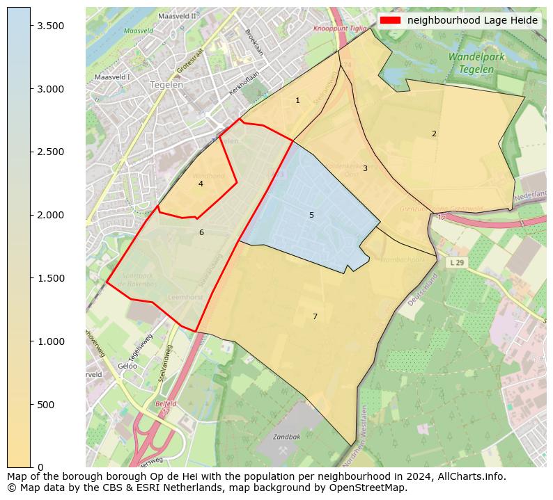 Image of the neighbourhood Lage Heide at the map. This image is used as introduction to this page. This page shows a lot of information about the population in the neighbourhood Lage Heide (such as the distribution by age groups of the residents, the composition of households, whether inhabitants are natives or Dutch with an immigration background, data about the houses (numbers, types, price development, use, type of property, ...) and more (car ownership, energy consumption, ...) based on open data from the Dutch Central Bureau of Statistics and various other sources!