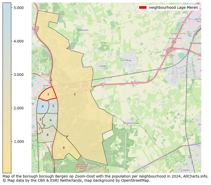 Image of the neighbourhood Lage Meren at the map. This image is used as introduction to this page. This page shows a lot of information about the population in the neighbourhood Lage Meren (such as the distribution by age groups of the residents, the composition of households, whether inhabitants are natives or Dutch with an immigration background, data about the houses (numbers, types, price development, use, type of property, ...) and more (car ownership, energy consumption, ...) based on open data from the Dutch Central Bureau of Statistics and various other sources!