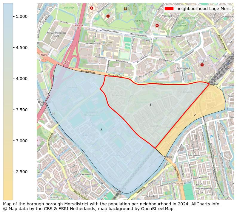 Image of the neighbourhood Lage Mors at the map. This image is used as introduction to this page. This page shows a lot of information about the population in the neighbourhood Lage Mors (such as the distribution by age groups of the residents, the composition of households, whether inhabitants are natives or Dutch with an immigration background, data about the houses (numbers, types, price development, use, type of property, ...) and more (car ownership, energy consumption, ...) based on open data from the Dutch Central Bureau of Statistics and various other sources!