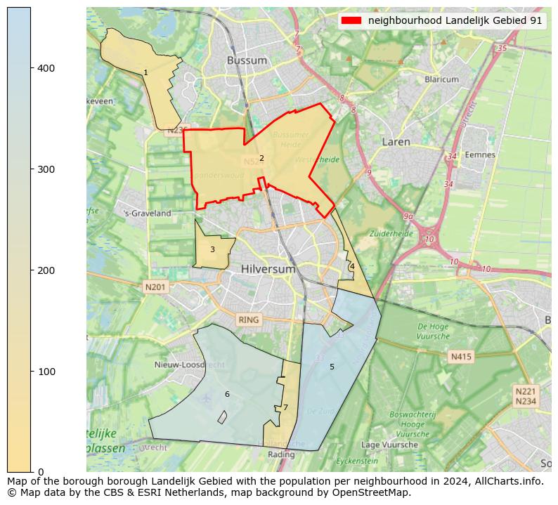 Image of the neighbourhood Landelijk Gebied 91 at the map. This image is used as introduction to this page. This page shows a lot of information about the population in the neighbourhood Landelijk Gebied 91 (such as the distribution by age groups of the residents, the composition of households, whether inhabitants are natives or Dutch with an immigration background, data about the houses (numbers, types, price development, use, type of property, ...) and more (car ownership, energy consumption, ...) based on open data from the Dutch Central Bureau of Statistics and various other sources!