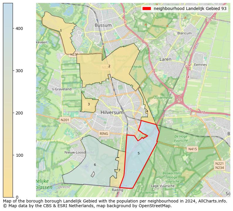 Image of the neighbourhood Landelijk Gebied 93 at the map. This image is used as introduction to this page. This page shows a lot of information about the population in the neighbourhood Landelijk Gebied 93 (such as the distribution by age groups of the residents, the composition of households, whether inhabitants are natives or Dutch with an immigration background, data about the houses (numbers, types, price development, use, type of property, ...) and more (car ownership, energy consumption, ...) based on open data from the Dutch Central Bureau of Statistics and various other sources!