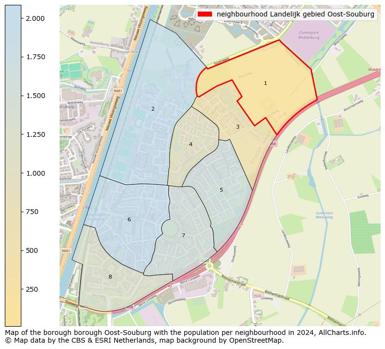 Image of the neighbourhood Landelijk gebied Oost-Souburg at the map. This image is used as introduction to this page. This page shows a lot of information about the population in the neighbourhood Landelijk gebied Oost-Souburg (such as the distribution by age groups of the residents, the composition of households, whether inhabitants are natives or Dutch with an immigration background, data about the houses (numbers, types, price development, use, type of property, ...) and more (car ownership, energy consumption, ...) based on open data from the Dutch Central Bureau of Statistics and various other sources!