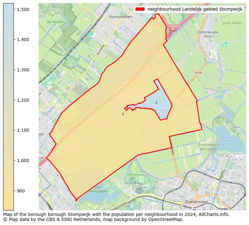 Image of the neighbourhood Landelijk gebied Stompwijk at the map. This image is used as introduction to this page. This page shows a lot of information about the population in the neighbourhood Landelijk gebied Stompwijk (such as the distribution by age groups of the residents, the composition of households, whether inhabitants are natives or Dutch with an immigration background, data about the houses (numbers, types, price development, use, type of property, ...) and more (car ownership, energy consumption, ...) based on open data from the Dutch Central Bureau of Statistics and various other sources!