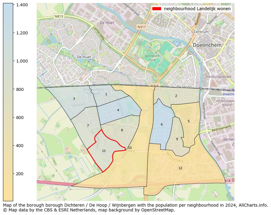 Image of the neighbourhood Landelijk wonen at the map. This image is used as introduction to this page. This page shows a lot of information about the population in the neighbourhood Landelijk wonen (such as the distribution by age groups of the residents, the composition of households, whether inhabitants are natives or Dutch with an immigration background, data about the houses (numbers, types, price development, use, type of property, ...) and more (car ownership, energy consumption, ...) based on open data from the Dutch Central Bureau of Statistics and various other sources!