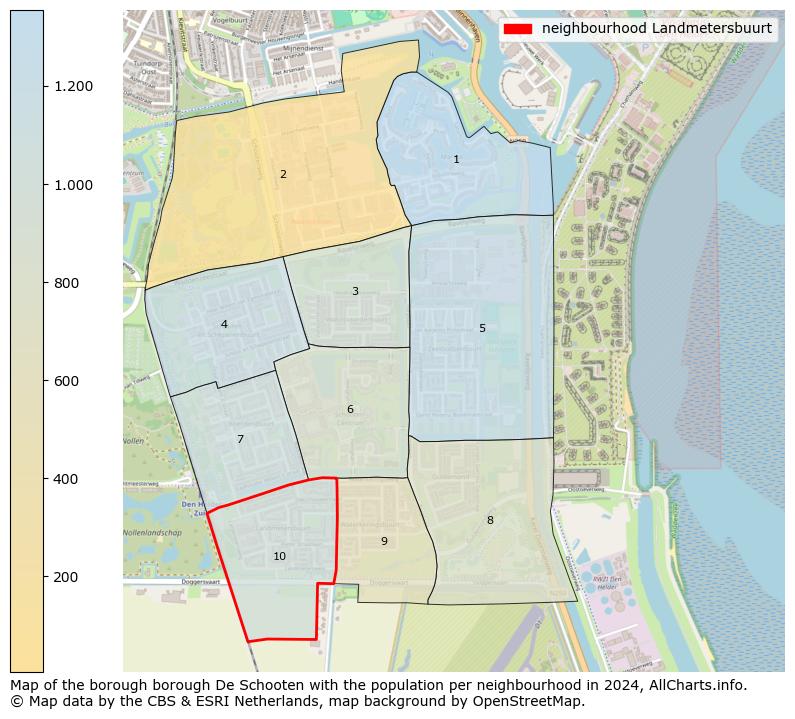 Image of the neighbourhood Landmetersbuurt at the map. This image is used as introduction to this page. This page shows a lot of information about the population in the neighbourhood Landmetersbuurt (such as the distribution by age groups of the residents, the composition of households, whether inhabitants are natives or Dutch with an immigration background, data about the houses (numbers, types, price development, use, type of property, ...) and more (car ownership, energy consumption, ...) based on open data from the Dutch Central Bureau of Statistics and various other sources!