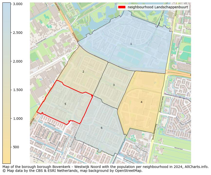 Image of the neighbourhood Landschappenbuurt at the map. This image is used as introduction to this page. This page shows a lot of information about the population in the neighbourhood Landschappenbuurt (such as the distribution by age groups of the residents, the composition of households, whether inhabitants are natives or Dutch with an immigration background, data about the houses (numbers, types, price development, use, type of property, ...) and more (car ownership, energy consumption, ...) based on open data from the Dutch Central Bureau of Statistics and various other sources!