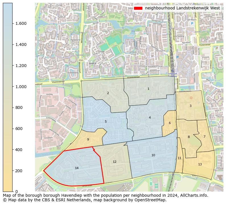 Image of the neighbourhood Landstrekenwijk West at the map. This image is used as introduction to this page. This page shows a lot of information about the population in the neighbourhood Landstrekenwijk West (such as the distribution by age groups of the residents, the composition of households, whether inhabitants are natives or Dutch with an immigration background, data about the houses (numbers, types, price development, use, type of property, ...) and more (car ownership, energy consumption, ...) based on open data from the Dutch Central Bureau of Statistics and various other sources!